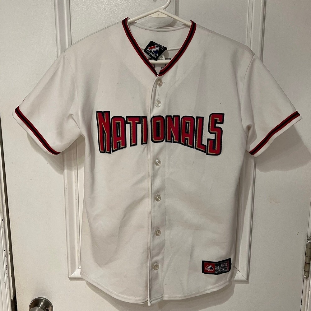 Majestic Nationals Zimmerman 11 Baseball Jersey youth large (2488)